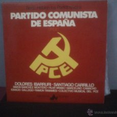 Discos de vinilo: LP. PARTIDO COMUNISTA DE ESPAÑA 2 LP'S LP PCE. Lote 46306035