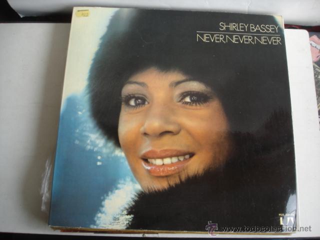 Discos de vinilo: SHIRLEY BASSEY NEVER, NEVER, NEVER GATEFOLD - Foto 1