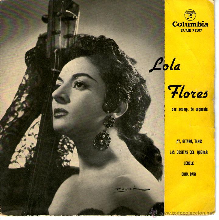 Discos de vinilo: LOLA FLORES - AY GITANO, TANO - Foto 1