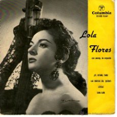 Discos de vinilo: LOLA FLORES - AY GITANO, TANO
