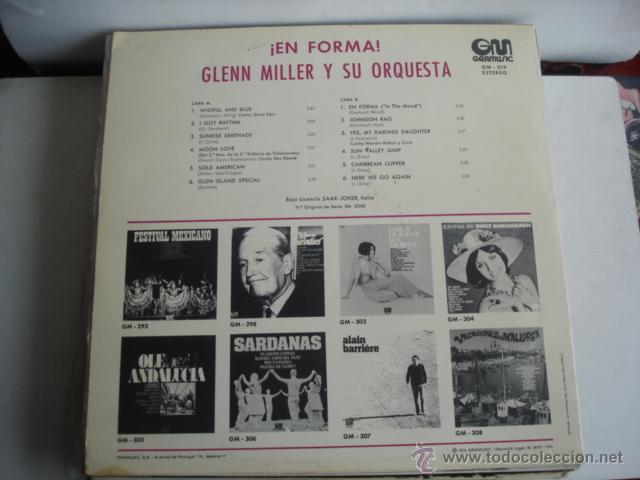 Discos de vinilo: GLENN MILLER  &iexcl;EN FORMA! - Foto 2