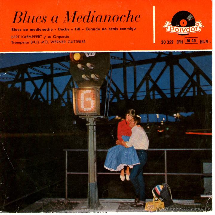 Discos de vinilo: bert kaempfert - blues a medianoche - Foto 1