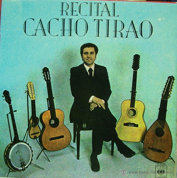 Dischi in vinile: CACHO TIRAO-RECITAL LP VINILO 1977 SPAIN