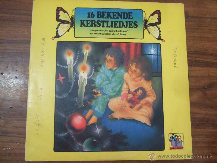 Vinyl records: 16 BEKENDE KERSTLIEDJES