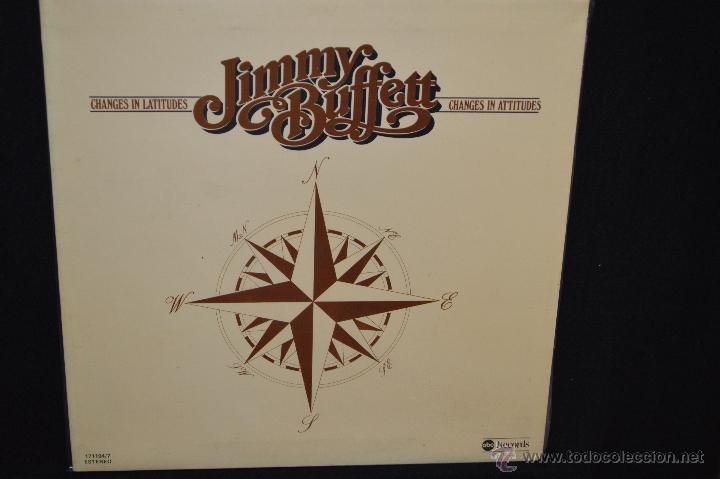 Discos de vinilo: JIMMY BUFETT - CHANGES IN LATITUDES - LP - Foto 1