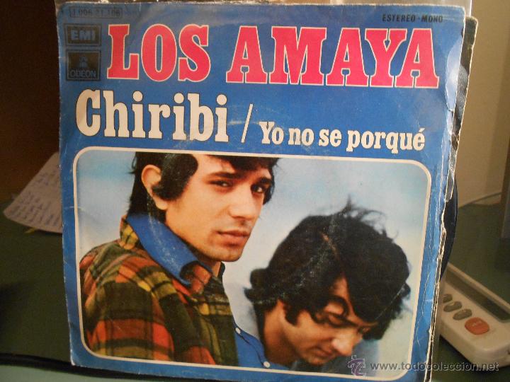 Discos de vinilo: LOS AMAYA - CHIRIBI - Foto 1