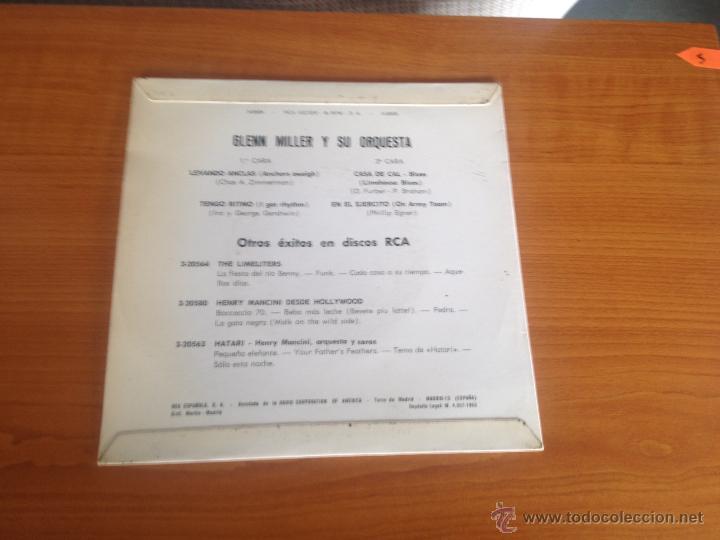 Discos de vinilo: EL SONIDO DE GLENN MILLER - EP- RCA SPAIN - Foto 2