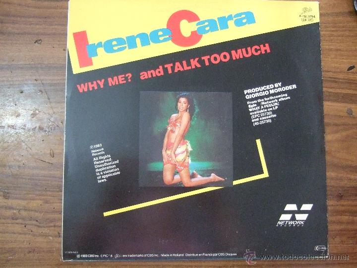 Discos de vinilo: IRENE CARA - Foto 2
