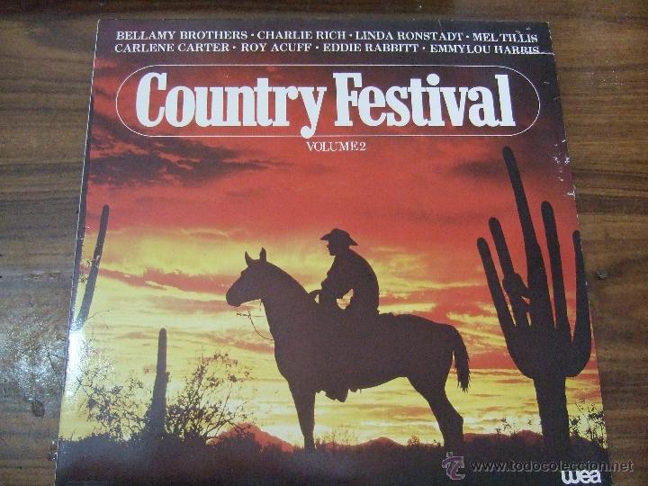 Vinyl records: COUNTRY FESTIVAL VOLUME 2