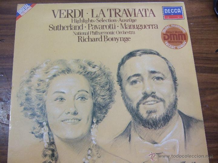 Discos de vinilo: VERDI LA TRAVIATA - Foto 1