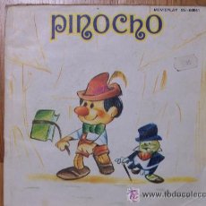 Discos de vinilo: CUENTO INFANTIL : PINOCHO ( MOVIEPLAY). Lote 46355621