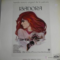 Discos de vinilo: MAGNIFICO LP DE - ISADORA -BANDA ORIGINAL DE LA PELICULA -. Lote 46360645