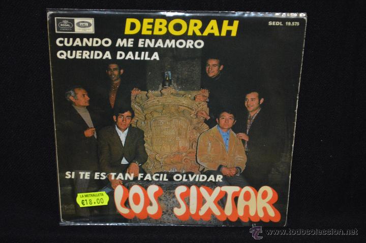 Discos de vinilo: LOS SIXTAR - DEBORAH + 3 - EP - Foto 1