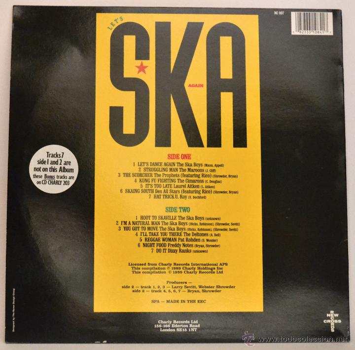 Discos de vinilo: Vinilo - Lets Ska Again - Various Artists - Foto 2