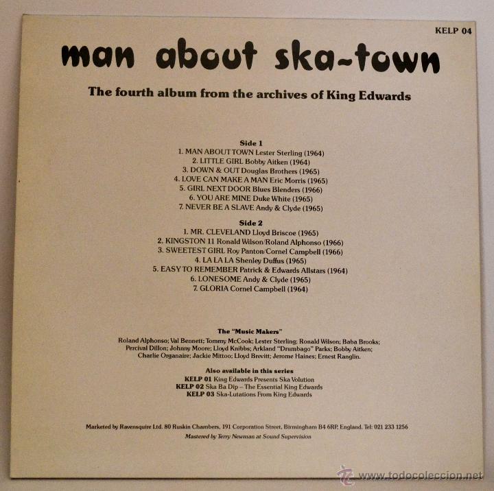 Discos de vinilo: Vinilo - Man About Ska-Town - King Edwards - Foto 2