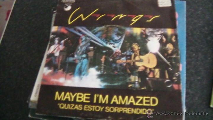 Discos de vinilo: wings quizas estoy sorprendido - Foto 1