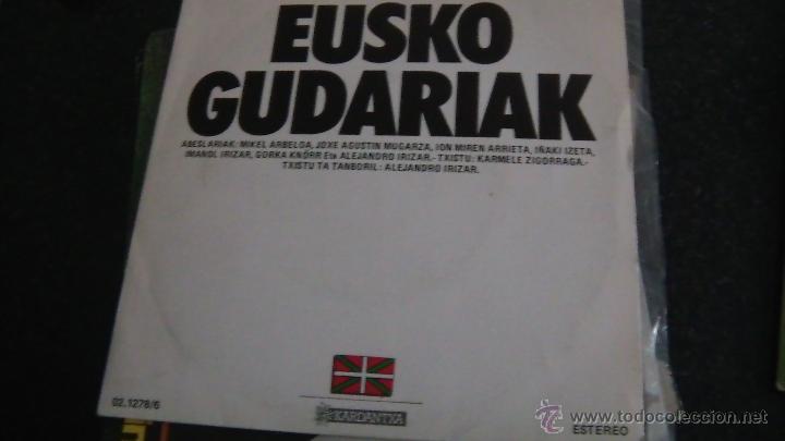 Discos de vinilo: eusko gudariak - Foto 1