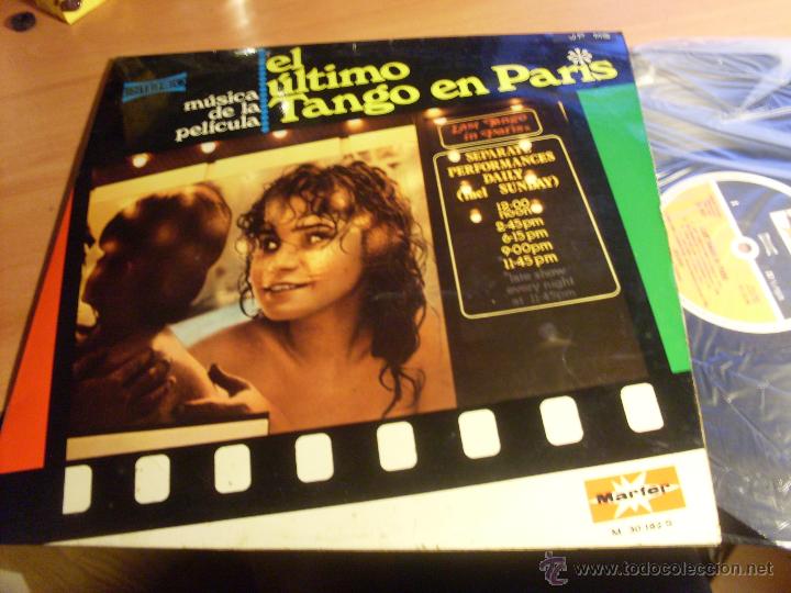 Discos de vinilo: ULTIMO TANGO EN PARIS LP ESPA&Ntilde;A 1973 (B-36) - Foto 1