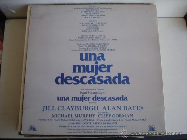 Discos de vinilo: UNA MUJER DESCASADA BSO - Foto 2