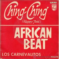 Discos de vinilo: LOS CARNEVALITOS - AFRICAN BEAT - EP RARO DE VINILO - JAZZ LATINO. Lote 46400821