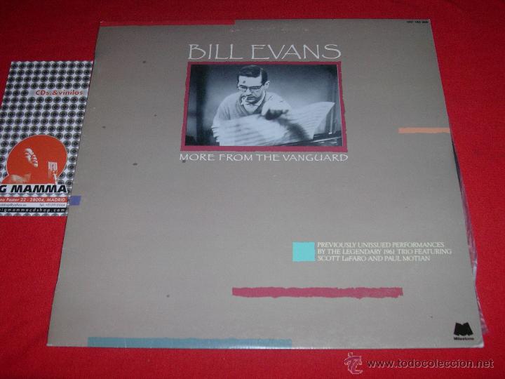 Discos de vinilo: BILL EVANS  MORE FROM VANGUARD  1984  LP - Foto 1