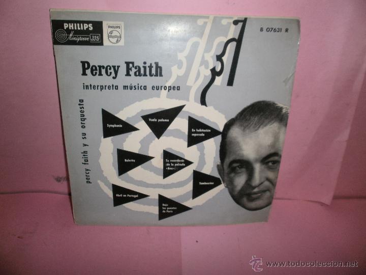 Discos de vinilo: DISCO PERCY FAITH Y SU ORQUESTA - Foto 1