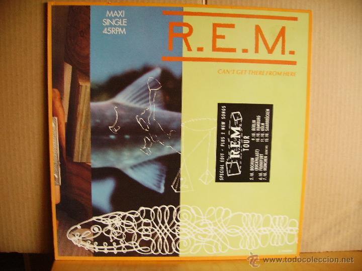 Discos de vinilo: R.E.M.   REM --- CAN&acute;T GET THERE FROM HERE - Foto 1