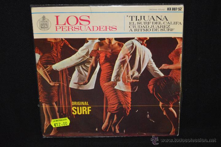 Discos de vinilo: LOS PERSUADERS - TIJUANA + 3 -E P - Foto 1