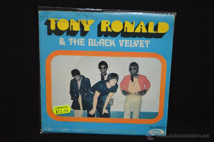 Discos de vinilo: TONY RONALD - TAKE A LETTER MARIA - SINGLE - Foto 1