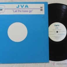 Discos de vinilo: JVA LET THE BASS GO MAXI SINGLE MADE IN HOLLAND 2003