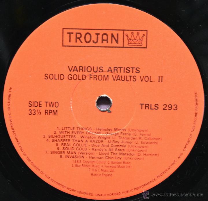 Discos de vinilo: Pack 3 Vinilos SOLID GOLD - Foto 3