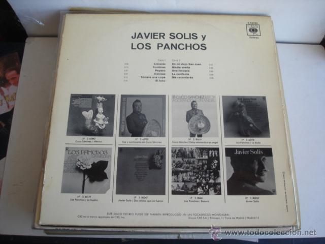 Discos de vinilo: JAVIER SOLIS Y LOS PANCHOS - Foto 2