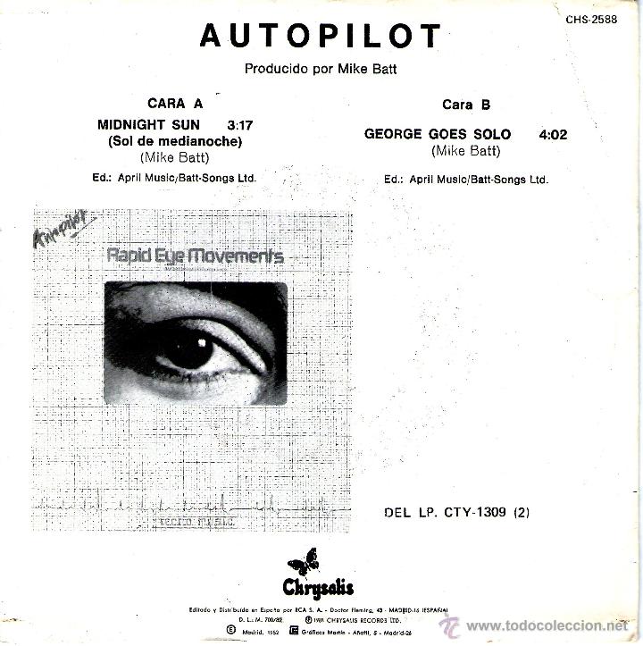 Discos de vinilo: Autopilot - Midnight Sun - Foto 2