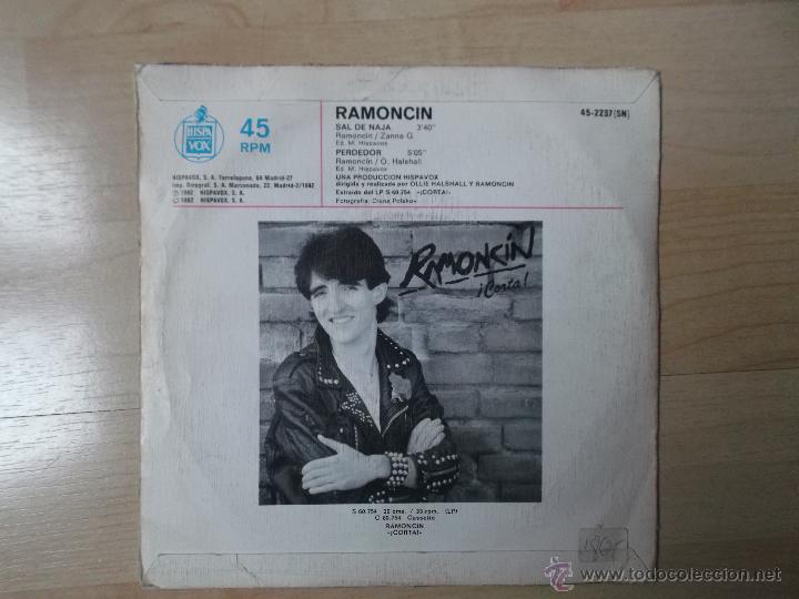 Discos de vinilo: RAMONCIN SAL DE NAJA HISPAVOS 1982 - Foto 2
