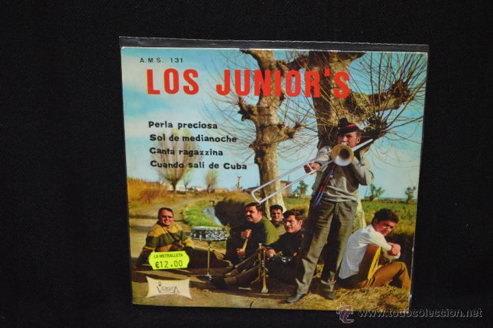 Discos de vinilo: LOS JUNIORS - PERLA PRECIOSA + 3 - EP - Foto 1