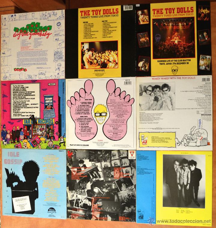 Discos de vinilo: Pack 8 - The Toy Dolls + 2 CD - Foto 2
