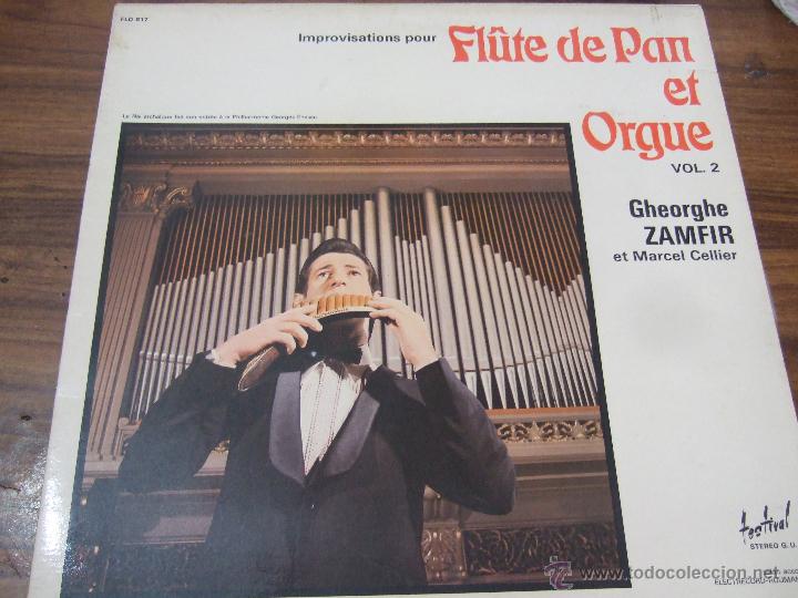 Vinyl records: IMPROVISATIONS POURS FLUTE DE PAN ET ORGUE -VOL 2