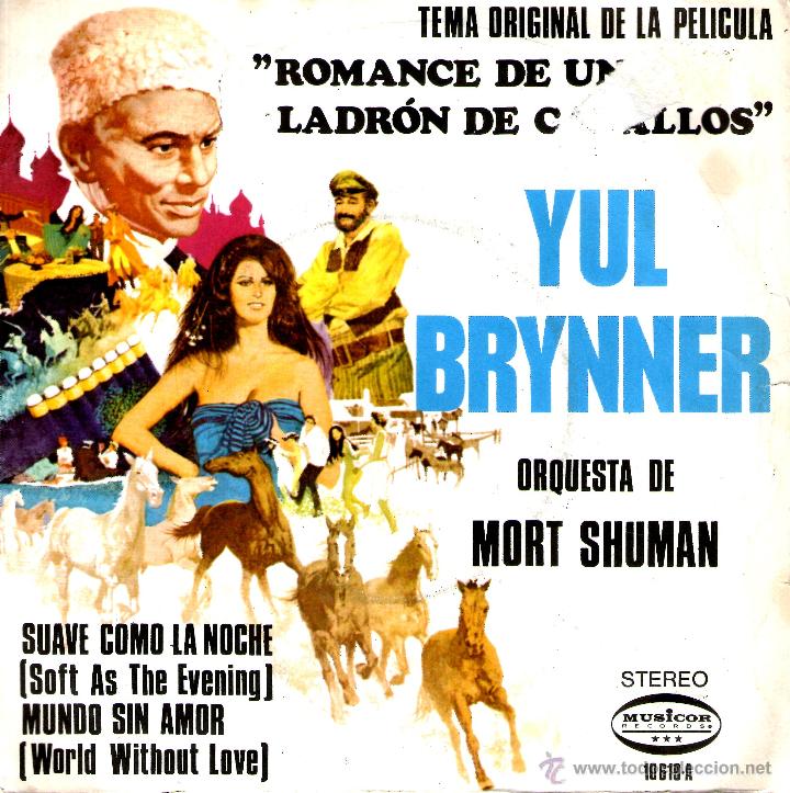 Discos de vinilo: ROMANCE DE UN LADRON DE CABALLOS - YUL BRYNNER - Foto 1