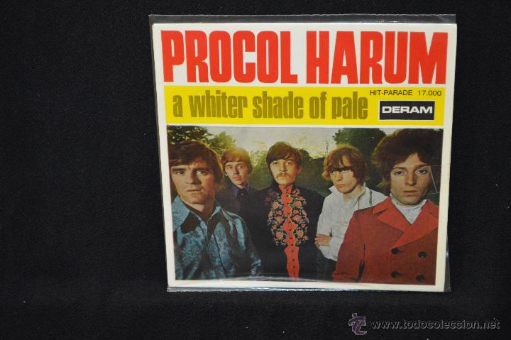 Discos de vinilo: PROCOL HARUM - LA SEULE + 1 - SINGLE - Foto 1