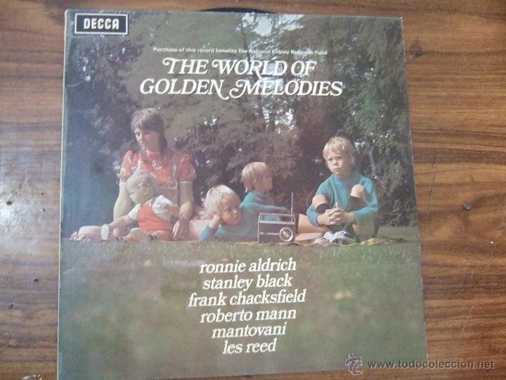 Vinyl records: THE WORLD OF GOLDEN MELODIES