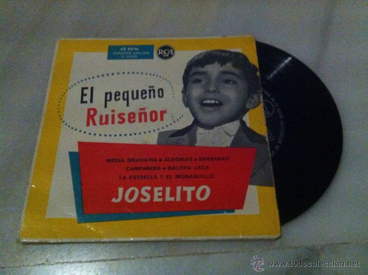 Discos de vinilo: VINILO JOSELITO EL PEQUE&Ntilde;O RUISE&Ntilde;OR