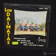 Discos de vinilo: LOS DALMATAS - DALMATAS + 3 - EP