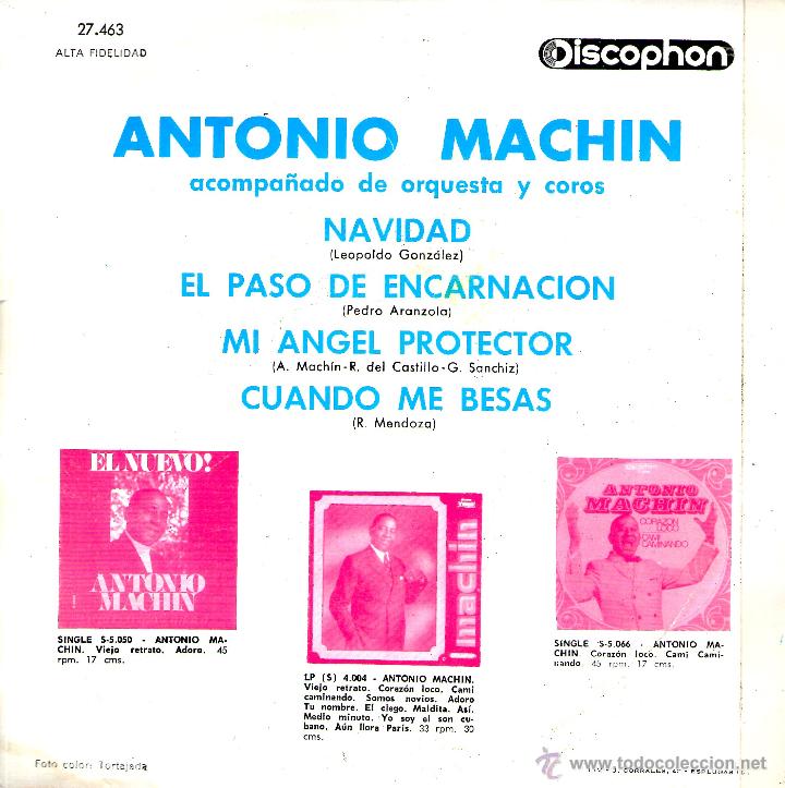 Discos de vinilo: ANTONIO MACHIN, NAVIDAD - Foto 2