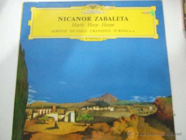 Discos de vinilo: NICANOR ZABALETA - Foto 1