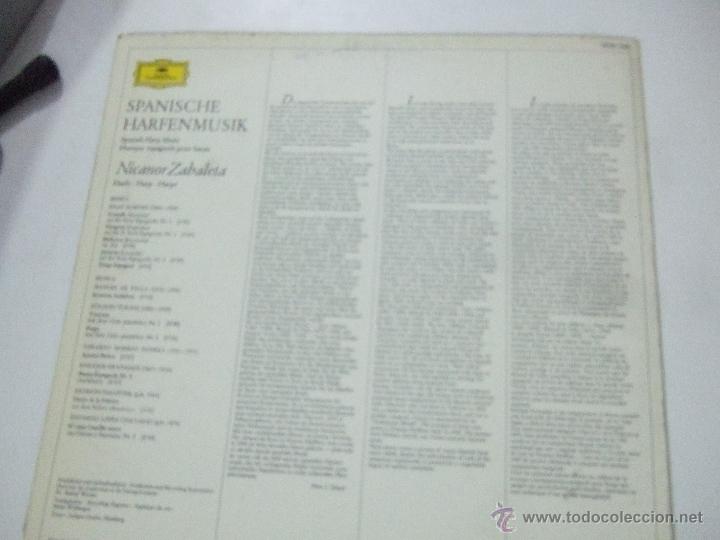 Discos de vinilo: NICANOR ZABALETA - Foto 2