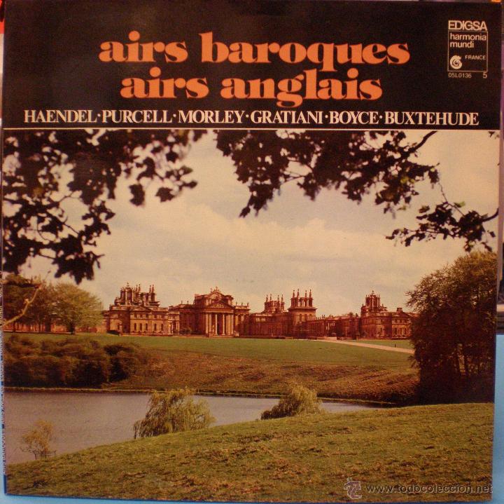 Discos de vinilo: Airs Baroques, Airs Anglais