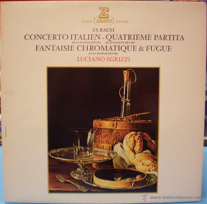 Discos de vinilo: Bach - Luciano Sgrizzi - Foto 1