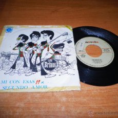 Discos de vinilo: LOS BRINCOS A MI CON ESAS / EL SEGUNDO AMOR SINGLE VINILO PROMOCIONAL 1966 NOVOLA JUAN Y JUNIOR. Lote 46471101