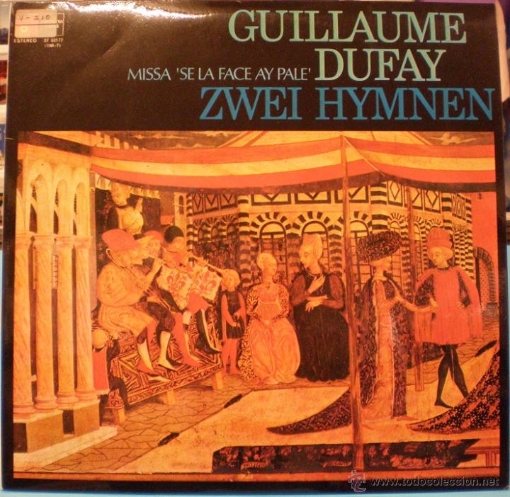 Discos de vinilo: Guillaume Dufay - Zwei Hymnen