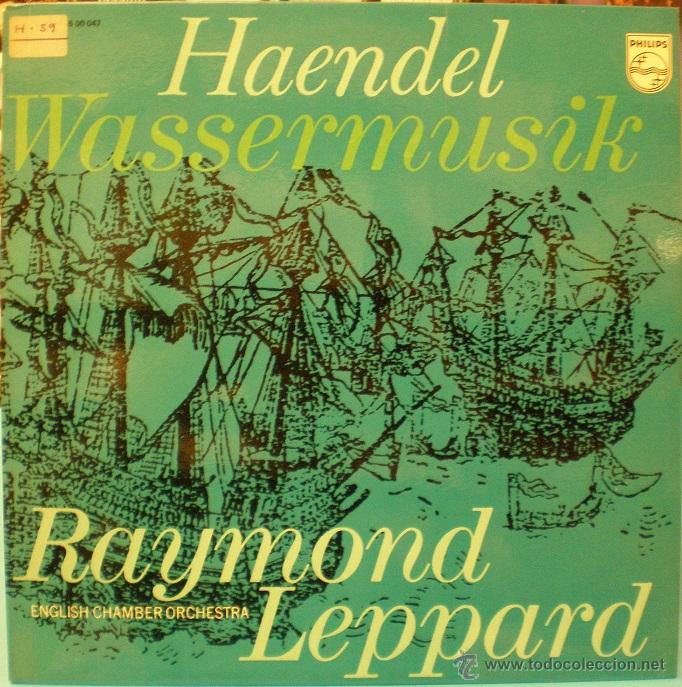 Discos de vinilo: Haendel - Raymond Leppard - Foto 1